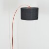 Bassagoda Stehleuchte 35 cm Kupferfarben, Schwarz, 1-flammig