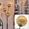 Koyoto Stehleuchte Glas 15 cm Gold, 3-flammig