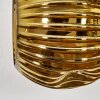 Ripoll Wandleuchte Glas 15 cm Chrom, Gold, Kupferfarben, Rauchfarben, 3-flammig