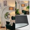 Bassagoda Stehleuchte 35 cm Schwarz, 1-flammig
