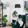 Bassagoda Stehleuchte 45 cm Kupferfarben, Schwarz, 1-flammig