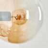 Gastor Wandleuchte Glas 15 cm Bernsteinfarben, Klar, Rauchfarben, 3-flammig