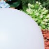 Ilorn Kugelleuchte 30 cm LED Weiß, 1-flammig, Fernbedienung