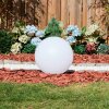 Ilorn Kugelleuchte 30 cm LED Weiß, 1-flammig, Fernbedienung