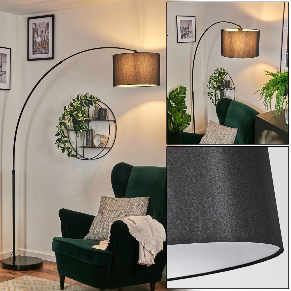Soungou Stehleuchte 38 cm Schwarz, 1-flammig main product photo