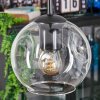 Ripoll Hängeleuchte Glas 15 cm Klar, 4-flammig
