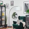 Bassagoda Stehleuchte 40 cm Chrom, Schwarz, 1-flammig