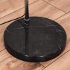 Sabadim Stehleuchte 40 cm Chrom, Schwarz, 1-flammig