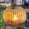 Koyoto Hängeleuchte Glas 15 cm Blau, Gold, Kupferfarben, 4-flammig