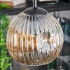 Ripoll Hängeleuchte Glas 15 cm Bernsteinfarben, 4-flammig