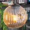 Ripoll Hängeleuchte Glas 15 cm Bernsteinfarben, 4-flammig