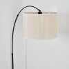 Bassagoda Stehleuchte 40 cm Schwarz, 1-flammig