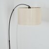Bassagoda Stehleuchte 40 cm Chrom, Schwarz, 1-flammig