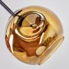 Ripoll Deckenleuchte Glas 15 cm Chrom, Gold, Kupferfarben, Rauchfarben, 5-flammig