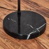 Bassagoda Stehleuchte 45 cm Chrom, Schwarz, 1-flammig