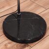 Chellas Stehleuchte 40 cm Chrom, Schwarz, 1-flammig