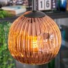 Ripoll Hängeleuchte Glas 15 cm Kupferfarben, 4-flammig