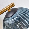 Koyoto Deckenleuchte Glas 15 cm Gold, Schwarz, 3-flammig
