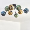 Ripoll Deckenleuchte Glas 15 cm Blau, Gold, Grün, 8-flammig