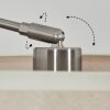 Bassagoda Stehleuchte 40 cm Nickel-Matt, Schwarz, 1-flammig