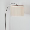 Bassagoda Stehleuchte 40 cm Nickel-Matt, Schwarz, 1-flammig