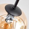 Koyoto Deckenleuchte Glas 15 cm Bernsteinfarben, Klar, Rauchfarben, 8-flammig Koyoto Deckenleuchte Glas 15 cm Bernsteinfarben, Klar, Rauchfarben, 8-flammig