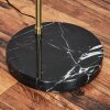 Bassagoda Stehleuchte 45 cm Messing, Schwarz, 1-flammig