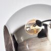 Koyoto Deckenleuchte Glas 15 cm Bernsteinfarben, Chrom, Klar, Rauchfarben, 10-flammig