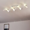 Rezat Deckenleuchte LED Weiß, 1-flammig