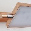 Anneau Wandleuchte LED Chrom, Kupferfarben, 1-flammig