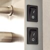 Wiby Wandleuchte LED Nickel-Matt, 2-flammig