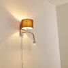 Wiby Wandleuchte LED Nickel-Matt, 2-flammig