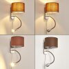 Wiby Wandleuchte LED Nickel-Matt, 2-flammig
