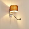 Wiby Wandleuchte LED Nickel-Matt, 2-flammig
