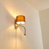 Wiby Wandleuchte LED Nickel-Matt, 2-flammig