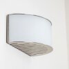 Wandleuchte Pesaro Nickel-Matt, 1-flammig