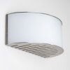 Wandleuchte Pesaro Nickel-Matt, 1-flammig