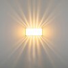Wandleuchte Pesaro Nickel-Matt, 1-flammig