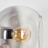 Koyoto Wandleuchte Glas 15 cm Bernsteinfarben, Klar, Rauchfarben, 3-flammig