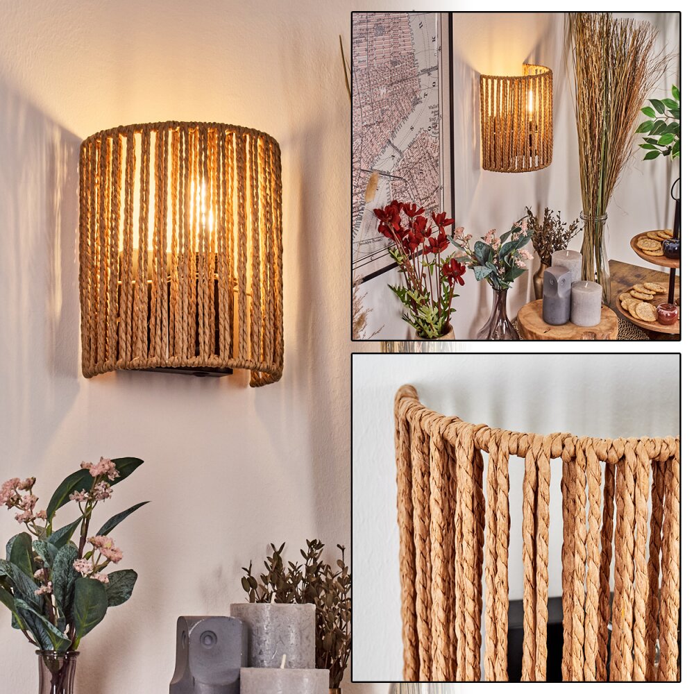 Colmeal Wandleuchte Schwarz, 1-flammig main product photo