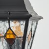 Naofe Außenwandleuchte Schwarz, 1-flammig, Bewegungsmelder