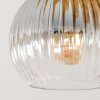 Koyoto Deckenleuchte Glas 15 cm Naturfarben, Schwarz, 3-flammig