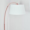 Bassagoda Stehleuchte 45 cm Kupferfarben, Schwarz, 1-flammig