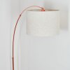 Bassagoda Stehleuchte 40 cm Kupferfarben, Schwarz, 1-flammig