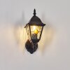 Naofe Außenwandleuchte Schwarz, 1-flammig
