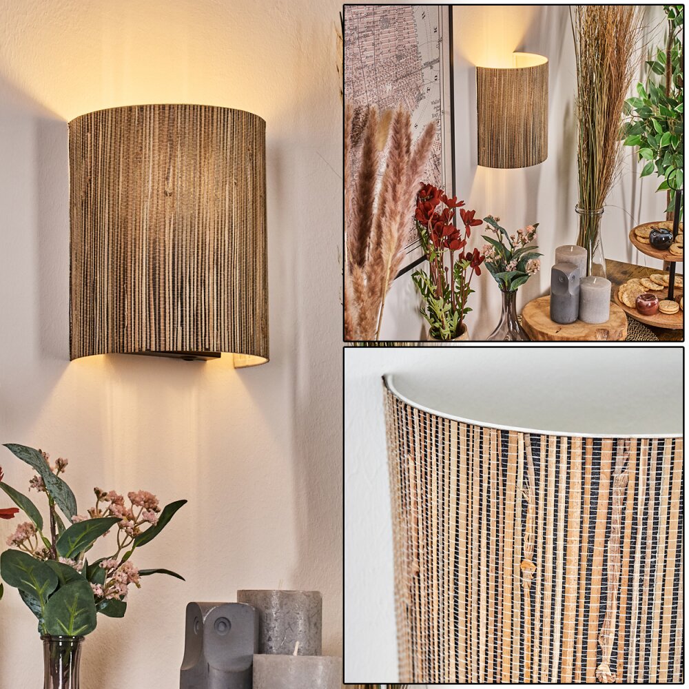 Viadores Wandleuchte Schwarz, 1-flammig main product photo
