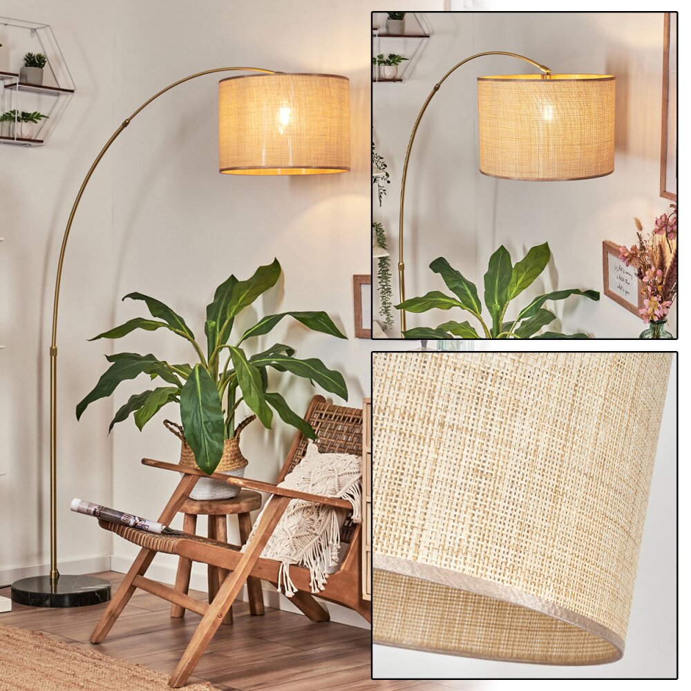Sabadim Stehleuchte 40 cm Messing, Schwarz, 1-flammig main product photo