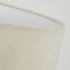 Soungou Stehleuchte 38 cm Naturfarben, Schwarz, 1-flammig