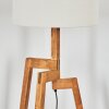 Soungou Stehleuchte 38 cm Naturfarben, Schwarz, 1-flammig