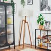 Soungou Stehleuchte 38 cm Naturfarben, Schwarz, 1-flammig